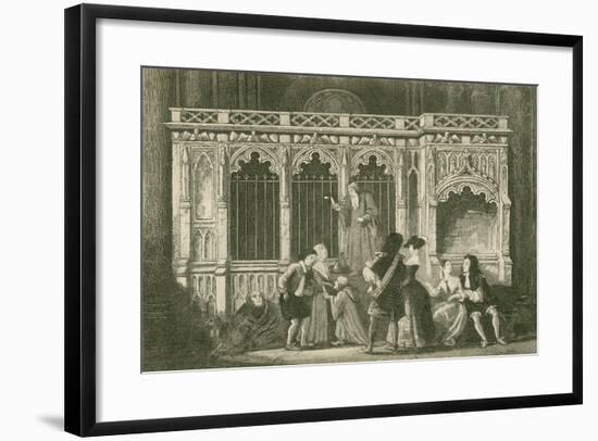 Blaize Purchasing the Infallible Antidotes-John Franklin-Framed Giclee Print