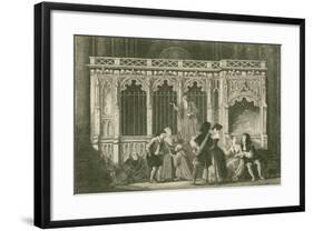 Blaize Purchasing the Infallible Antidotes-John Franklin-Framed Giclee Print
