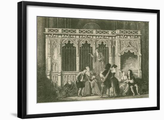 Blaize Purchasing the Infallible Antidotes-John Franklin-Framed Giclee Print