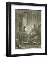 Blaize Tasting the Plague Medicines-John Franklin-Framed Giclee Print