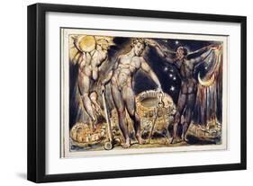 Blake: Jerusalem, 1804-William Blake-Framed Premium Giclee Print