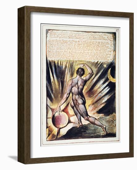 Blake: Jerusalem, 1804-William Blake-Framed Giclee Print