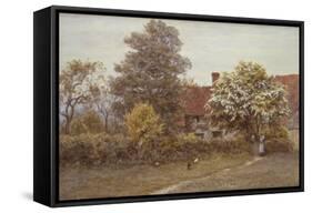 Blake's House, Hampstead Heath-Helen Allingham-Framed Stretched Canvas