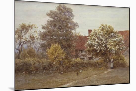 Blake's House, Hampstead Heath-Helen Allingham-Mounted Giclee Print