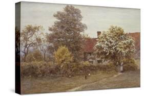 Blake's House, Hampstead Heath-Helen Allingham-Stretched Canvas