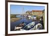 Blakeney Harbour, Hotel and Quayside, Norfolk-null-Framed Giclee Print