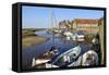 Blakeney Harbour, Hotel and Quayside, Norfolk-null-Framed Stretched Canvas