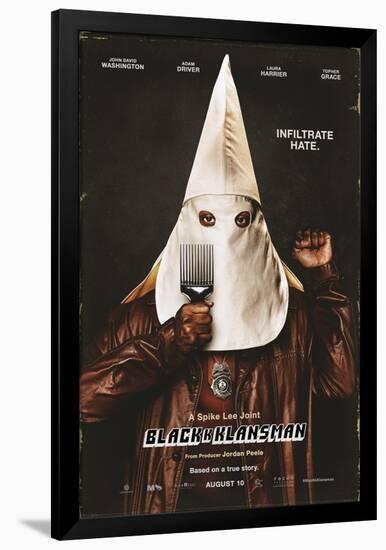 BlaKkKlansman-null-Framed Poster