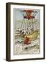 Blanchard and Jeffries Make the First Successful Balloon Flight across the English Channel, 1785-null-Framed Giclee Print