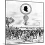 Blanchard's Balloon, 1790-null-Mounted Premium Giclee Print