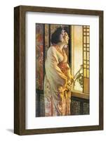 Blanche Bates in the Stage Play Madam Butterfly by Long and Belasco on Which the Opera is Based-Sigismond De Ivanowski-Framed Photographic Print