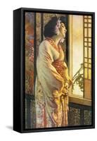 Blanche Bates in the Stage Play Madam Butterfly by Long and Belasco on Which the Opera is Based-Sigismond De Ivanowski-Framed Stretched Canvas