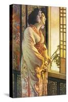 Blanche Bates in the Stage Play Madam Butterfly by Long and Belasco on Which the Opera is Based-Sigismond De Ivanowski-Stretched Canvas