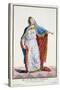 Blanche De Castile Queen of France from Receuil Des Estampes-Pierre Duflos-Stretched Canvas