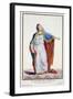 Blanche De Castile Queen of France from Receuil Des Estampes-Pierre Duflos-Framed Giclee Print