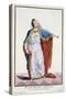 Blanche De Castile Queen of France from Receuil Des Estampes-Pierre Duflos-Stretched Canvas