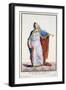 Blanche De Castile Queen of France from Receuil Des Estampes-Pierre Duflos-Framed Giclee Print