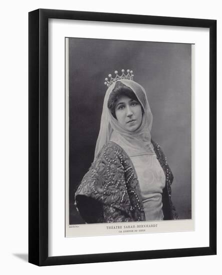 Blanche Dufrene as Alice De Castelnau in La Legende Du Coeur-Paul Boyer-Framed Photographic Print