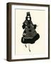 Blanche-Noir I-The Vintage Collection-Framed Art Print