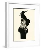 Blanche-Noir II-The Vintage Collection-Framed Art Print