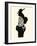 Blanche-Noir II-The Vintage Collection-Framed Art Print