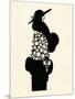 Blanche-Noir II-The Vintage Collection-Mounted Giclee Print