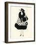 Blanche-Noir III-The Vintage Collection-Framed Art Print
