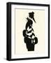 Blanche-Noir IV-The Vintage Collection-Framed Art Print