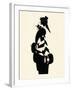 Blanche-Noir IV-The Vintage Collection-Framed Giclee Print