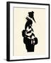 Blanche-Noir IV-The Vintage Collection-Framed Giclee Print