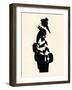 Blanche-Noir IV-The Vintage Collection-Framed Giclee Print