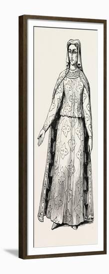 Blanche of Castille Niece of King John-null-Framed Giclee Print