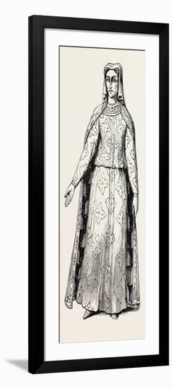 Blanche of Castille Niece of King John-null-Framed Giclee Print