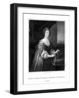 Blanche Somerset, Lady Arundell of Wardour-TA Dean-Framed Giclee Print