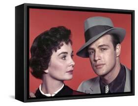 Blanches colombes and vilains messieurs GUYS AND DOLLS by Joseph Mankiewicz-null-Framed Stretched Canvas