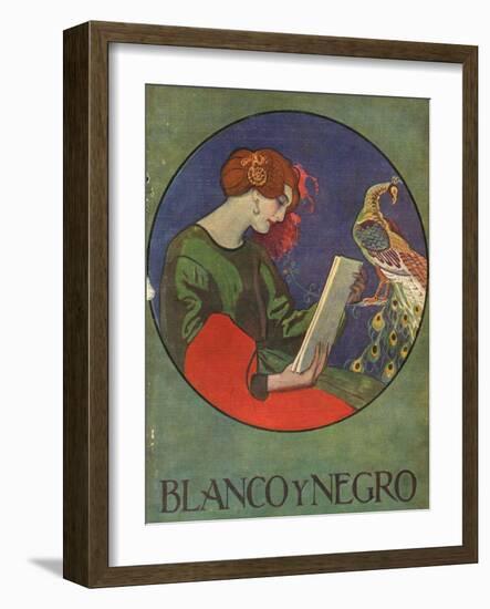 Blanco y Negro, Magazine Cover, Spain, 1025-null-Framed Giclee Print