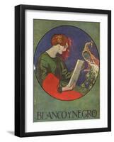Blanco y Negro, Magazine Cover, Spain, 1025-null-Framed Giclee Print