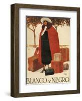 Blanco y Negro, Magazine Cover, Spain, 1920-null-Framed Giclee Print