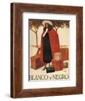 Blanco y Negro, Magazine Cover, Spain, 1920-null-Framed Giclee Print