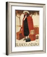 Blanco y Negro, Magazine Cover, Spain, 1920-null-Framed Giclee Print