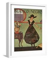 Blanco y Negro, Magazine Cover, Spain, 1921-null-Framed Giclee Print