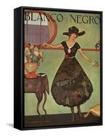 Blanco y Negro, Magazine Cover, Spain, 1921-null-Framed Stretched Canvas