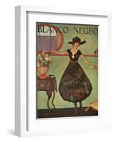 Blanco y Negro, Magazine Cover, Spain, 1921-null-Framed Giclee Print