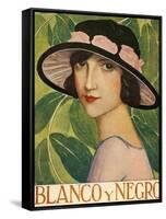 Blanco y Negro, Magazine Cover, Spain, 1922-null-Framed Stretched Canvas