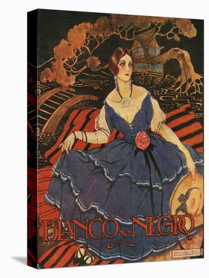 Blanco y Negro, Magazine Cover, Spain, 1922-null-Stretched Canvas