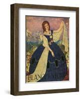 Blanco y Negro, Magazine Cover, Spain, 1922-null-Framed Giclee Print