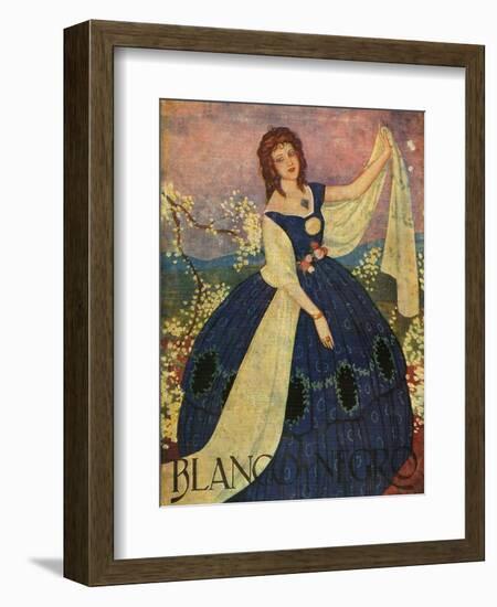 Blanco y Negro, Magazine Cover, Spain, 1922-null-Framed Giclee Print