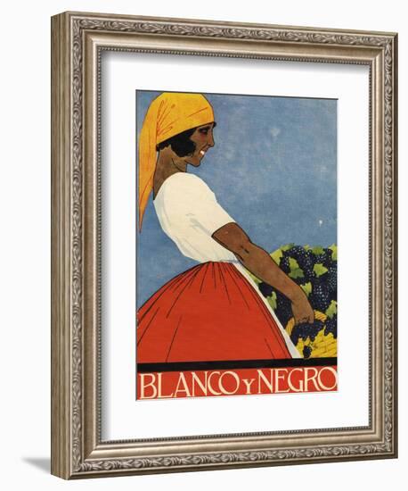 Blanco y Negro, Magazine Cover, Spain, 1923-null-Framed Giclee Print