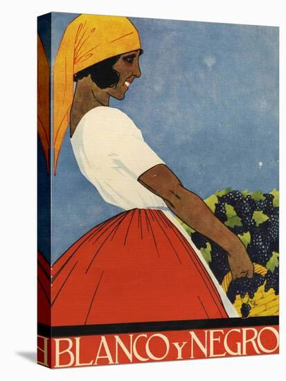 Blanco y Negro, Magazine Cover, Spain, 1923-null-Stretched Canvas