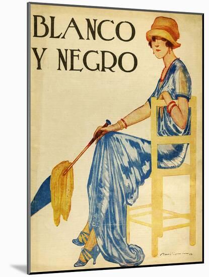 Blanco y Negro, Magazine Cover, Spain, 1926-null-Mounted Giclee Print